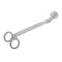 Providence Shiny Silver Metal Candle Wick Cutter