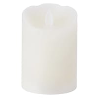 Realistic LED Pillar Candle, 3x4
