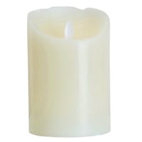 White LED Pillar Candle, 4x6