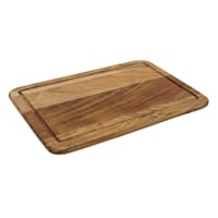 Round Edge Acacia Cutting Board with Oil Finish, Small
