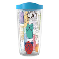 Cat Sayings Tumbler