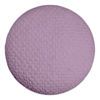Honeybloom Purple Woven Round Throw Pillow, 16"