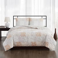 3-Piece Evelyn Multicolor Quilt Set, King