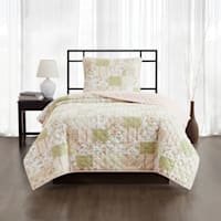 2-Piece Shelly Multicolor Quilt Set, Twin/Twin XL