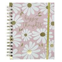 Chunky Spiral - Happy Thoughts Pink Daisy