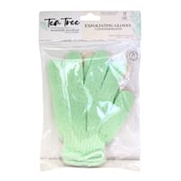 2Pc Exfoliating Gloves Tea Tree
