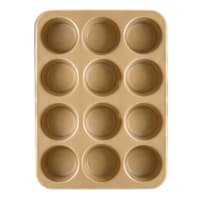 Nordic Ware 12-Cup Gold Muffin Pan