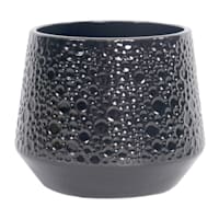 Indoor Ari Shiny Black Pot, Small