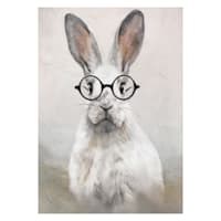 Brainy Bunny Art, 6x8
