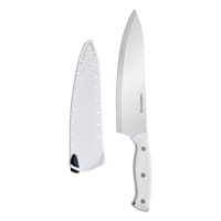 Farberware Edgekeeper White Triple Revited Chef Knife, 8"