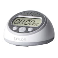Taylor Super Loud (95DB) Digital Timer, White