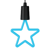 Star Shape Retro Hanging Rope Light