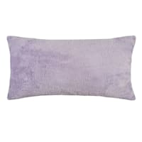 Tiny Dreamers Purple Faux Fur Body Pillow, 18x36