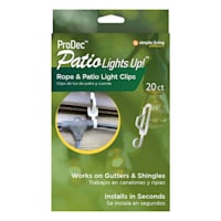 20-Count Rope Light Clips