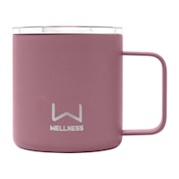 Wellness Mauve Orchid Stainless Steel Mug, 10oz