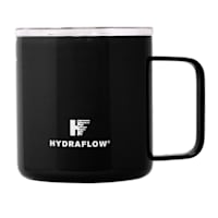 Hydraflow Glossy Black Parker Vacuum Insulated Mug, 10oz