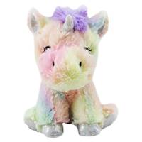 Plush Multicolor Unicorn 7.5 Inch