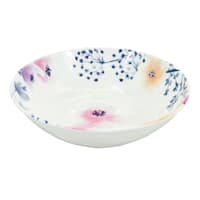 Floral Poppy Melamine Dinner Bowl, 8"