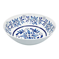 Large Blue Mosaic Serving Bowl, 10"