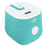 GreenLife Rice Cooker, Turquoise