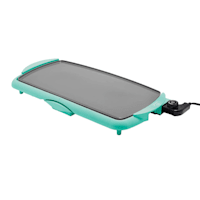 GreenLife XL Electric Griddle, Turquoise