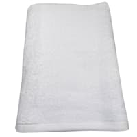 White Cotton Bath Towel, 27x52