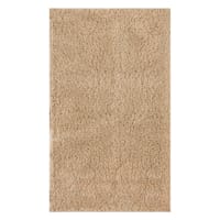 (C205) Kodiak Neutral Shag Accent Rug, 3x5