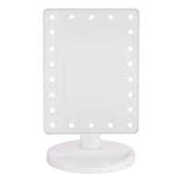 LED 1X & 3X Small Table Mirror, 6.1"
