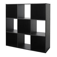 9-Cube Storage Organizer, Black