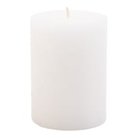 Ty Pennington Cream Cold Pour Pillar Candle, 3x4