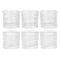 Set of 6 Clear Spectra Shot Glasses, 2oz