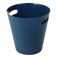 Navy Blue Round Wastebasket, 5l