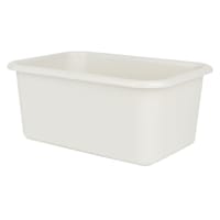 Kids Grey Storage Bin, Small
