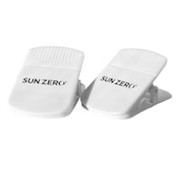 2-Pack Sun Zero Lights Out Blackout Curtain Clips