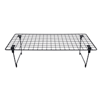 Black Metal Stacking Shoe Riser