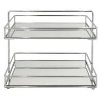 Chrome Bathroom Rack, 8"