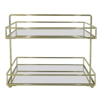 Gold Bathroom Rack, 8"