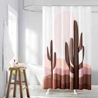13-Piece Arizona Sunset Shower Curtain Set, 70x72