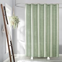 13- Piece Sage Juno Shower Curtain Set, 72"