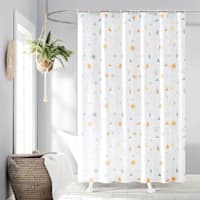 13-Piece Aqua Mystic Shower Curtain Set, 72"