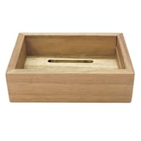 Honeybloom Howell Acacia Wood Soap Dish