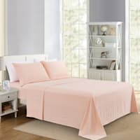 4-Piece Peachy Keen Super Soft Microfiber Sheet Set, Queen