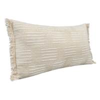 Tracey Boyd Broken Stripe Slub Throw Pillow, 14x24