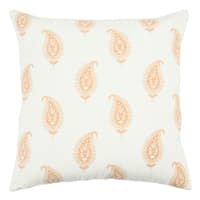Honeybloom Paisley Print Throw Pillow, 18"