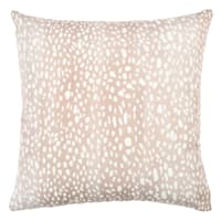 Crosby St. Fawn Print Throw Pillow, 18"