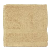 Essential Solid Yellow Washcloth, 13"