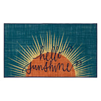 Hello Sunshine Outdoor Accent Rug, 26x45