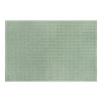 Honeybloom Woven Square Desert Sage Bath Rug, 20x30