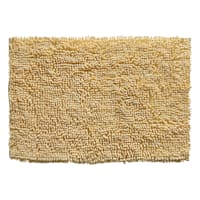 Essential Noodle Yellow Bath Rug, 17x24