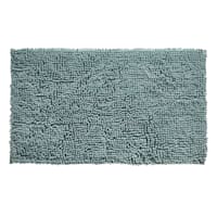 Essential Noodle Turquoise Bath Rug, 20x34